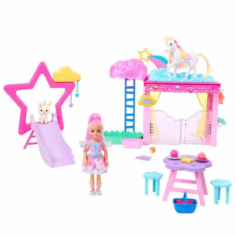 Barbie A Touch of Magic Chelsea y Pegasus Set Juego para Niñas