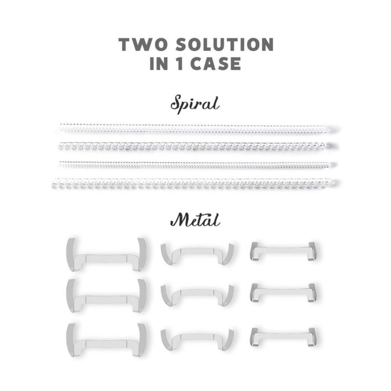 Set de 13 Protectores de Anillos ELETIUO Metal y Espiral 1‑6 mm