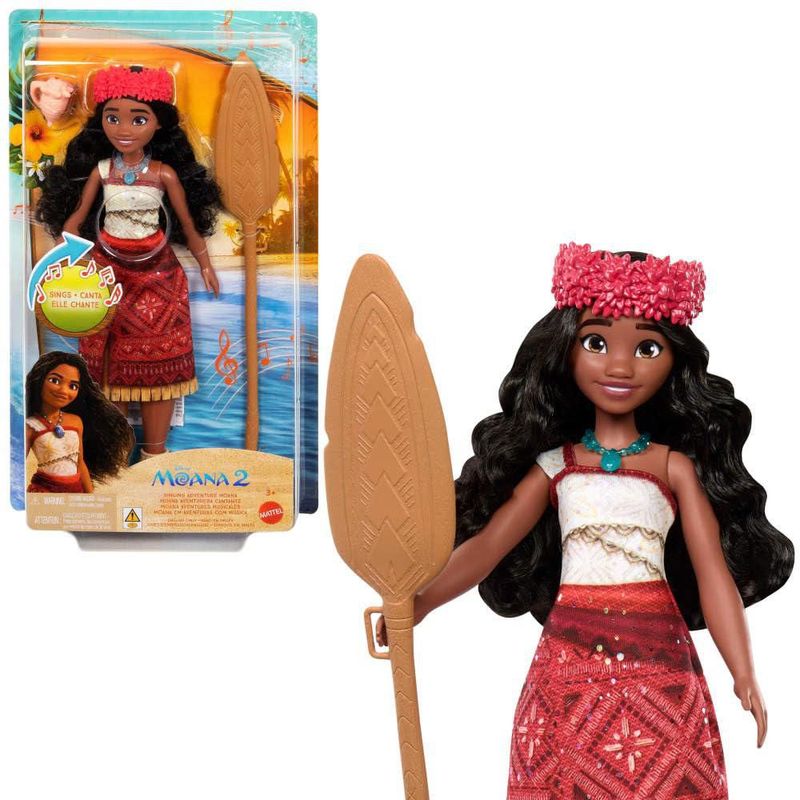 Muñeca Musical Moana 2 Mattel Edición Clásica para Niñas