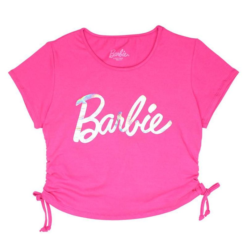 Crop Top Barbie Junior 95 Algodón 5 Elastano