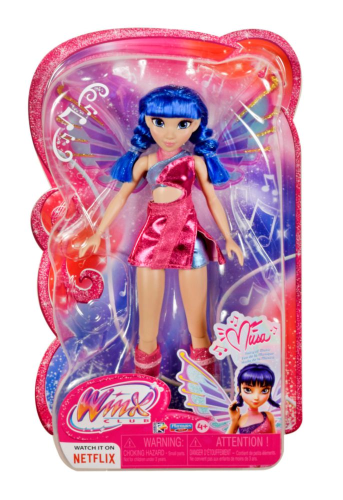 Winx Club Musa Hada de la Música Fashion Doll Core 4 Años