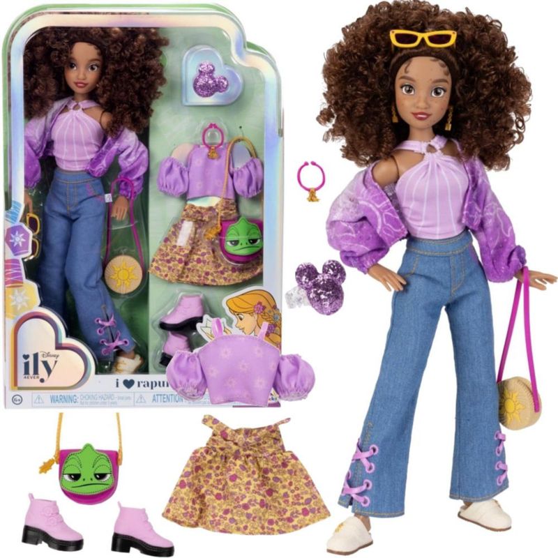 Muñeca Disney ILY 4ever Rapunzel 11 5 Pulgadas 2 Conjuntos Accesorios
