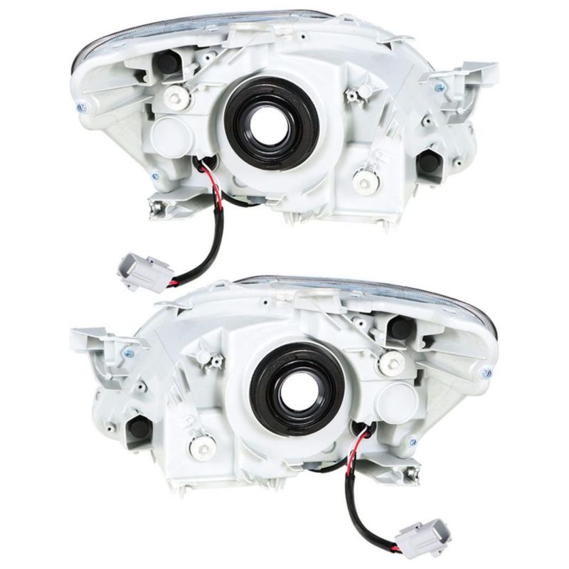 Faros RainMan S para Yaris Sedán Halógeno Cromo