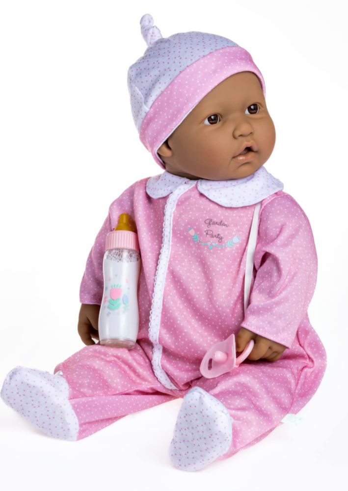 Muñeca La Baby JC Toys Rosa 20 Pulgadas Lavable para Niños