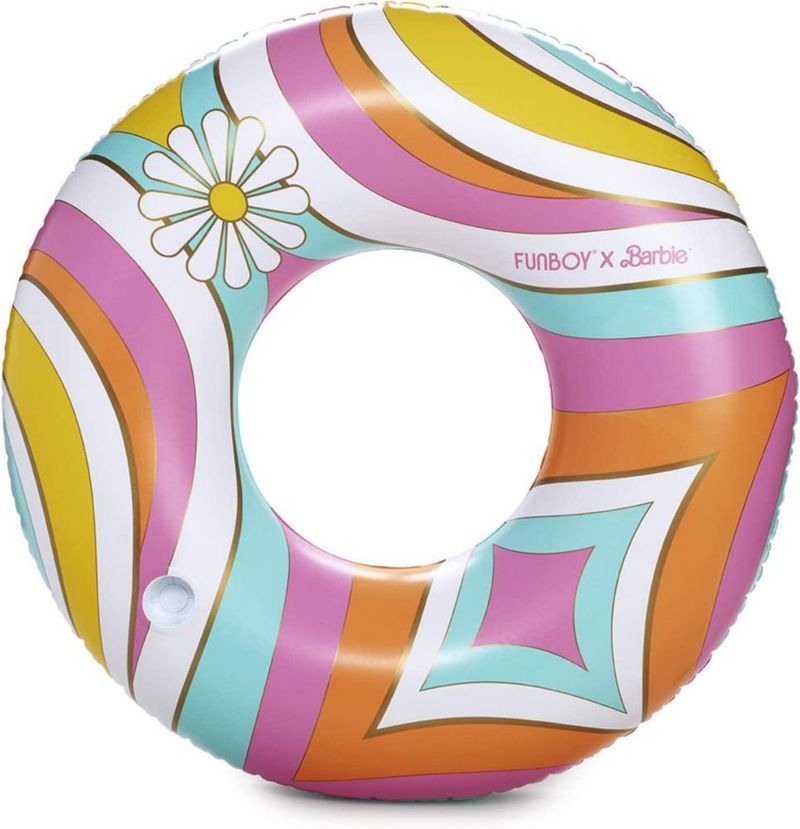 FUNBOY Malibu Barbie Flotador Inflable Mediano para Verano