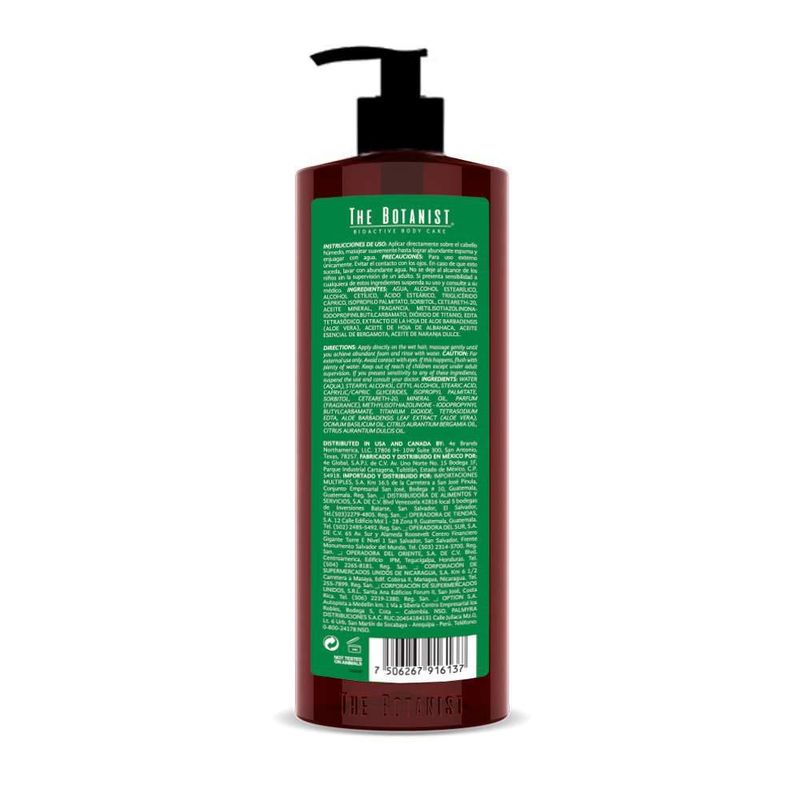 The Botanist Body Cream Bergamot Basil 400ml Crema Corporal