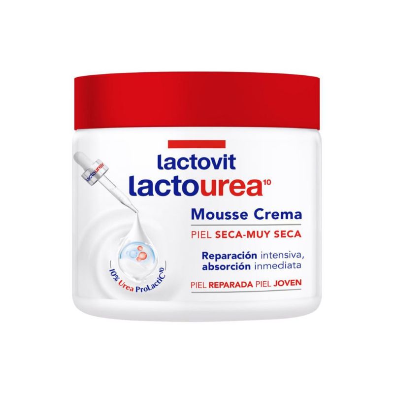 Lactovit Lactourea Mousse Corporal Piel Seca 400 ml