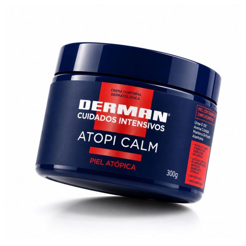 Derman Atopi Calm Crema Corporal Urea D 5 Avena Coloidal 300g