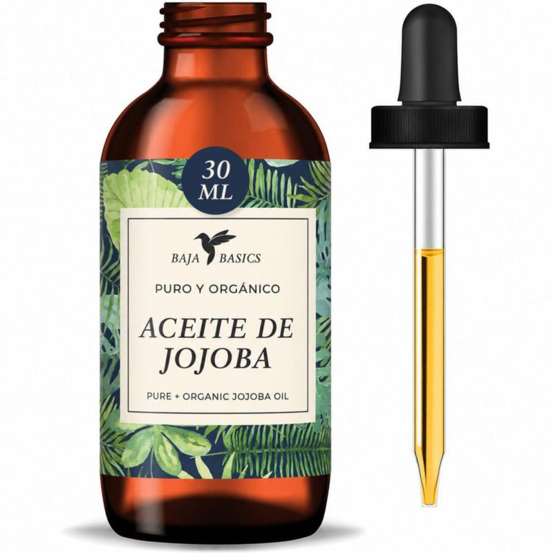 Aceite de Jojoba Puro Orgánico Baja Basics 30 ml Hidratante Facial y