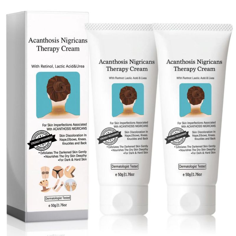 2 Pcs Acanthosis Nigricans Crema RUIAO Hidrata y Unifica Tono de Piel