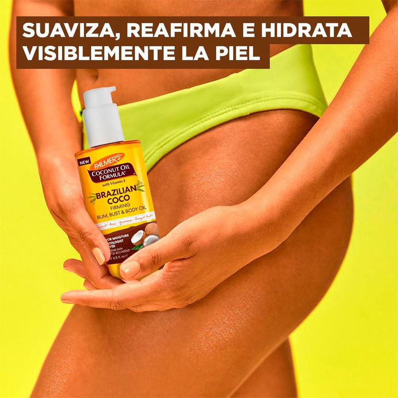 Palmer s Aceite Reafirmante Coco 192ml Vitamina E Hidratación 48 Horas