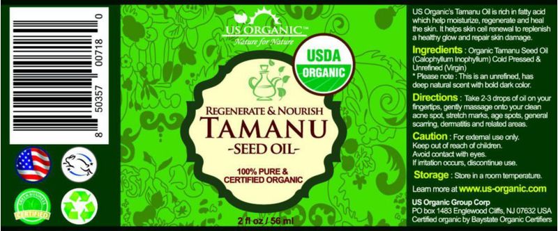 Aceite de Tamanu Orgánico US Organic 56 ml