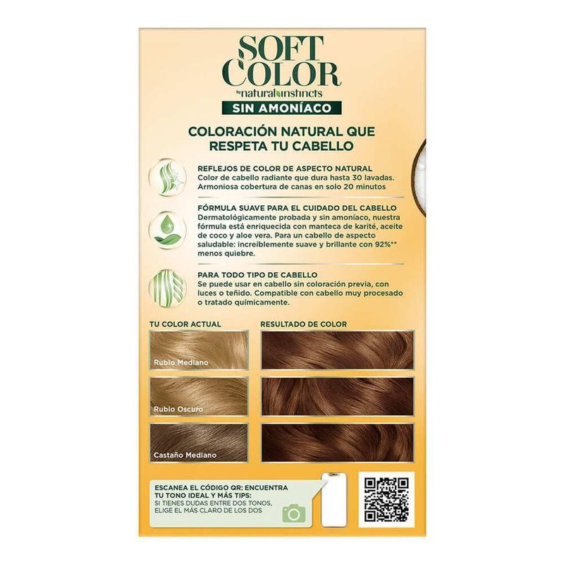 Soft Color Tinte Semi Permanente Chocolate 67 90 Menos Quiebre