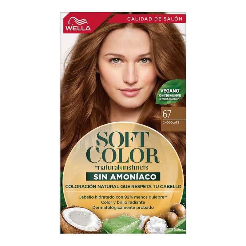 Soft Color Tinte Semi Permanente Chocolate 67 90 Menos Quiebre