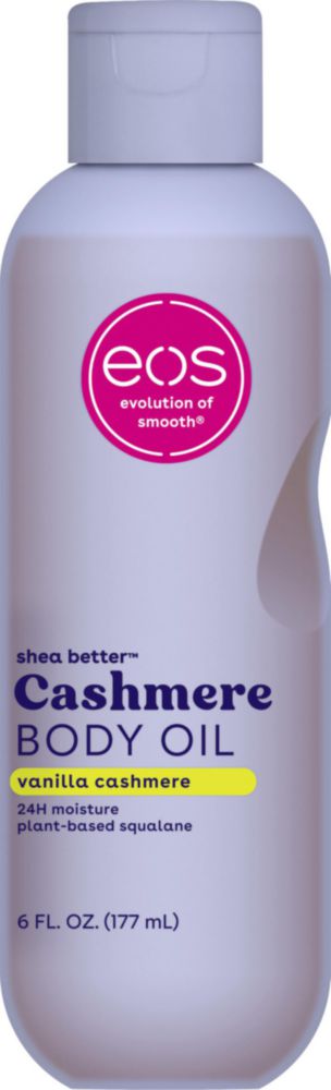 eos Aceite Corporal De Cachemira Vainilla Hidratación 24 Horas 177 Ml