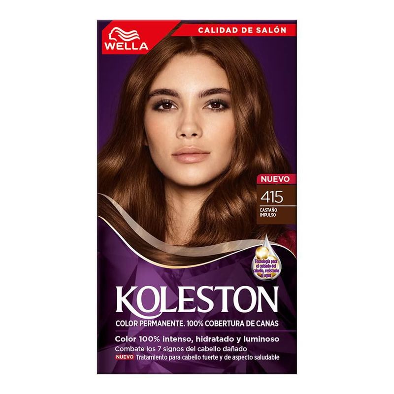 Koleston Tinte Permanente Impulso Castaño 70 ml Paquete de 1
