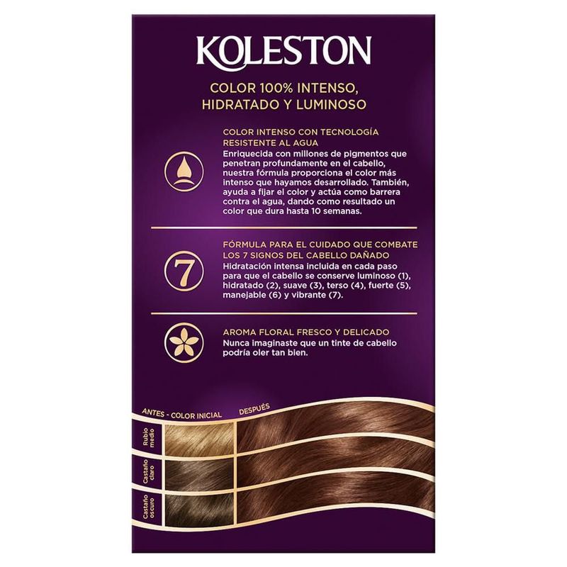 Koleston Tinte Permanente 55 Caoba Claro Kit Coloración