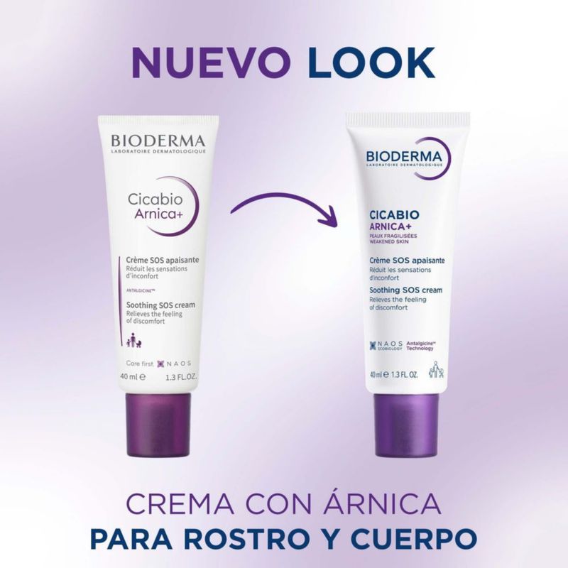 Bioderma Cicabio Arnica Crema Corporal 40ml Sin Fragancia