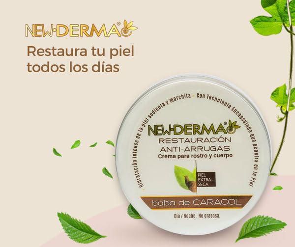 New Derma Crema Caracol Multipropositos 200 ml