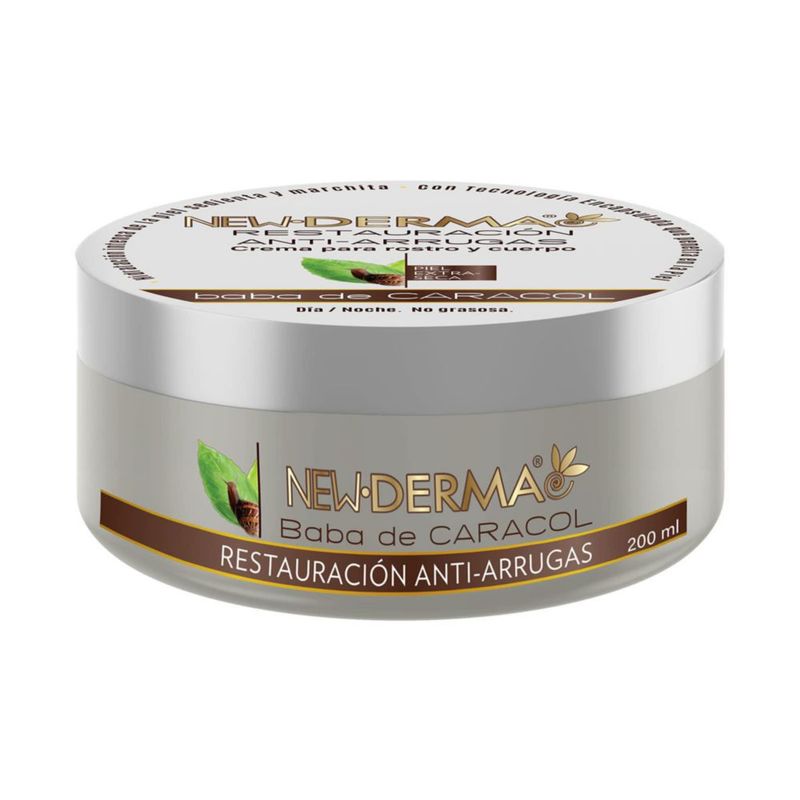 New Derma Crema Caracol Multipropositos 200 ml