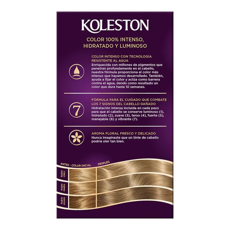 Koleston Tinte Permanente 98 Plata 70 ml Cobertura Total Canas