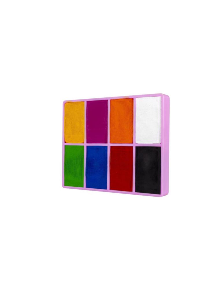 Paleta Mate Colibrix 120g Pintura Facial y Corporal