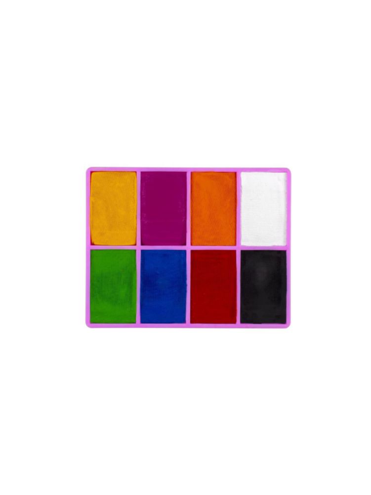 Paleta Mate Colibrix 120g Pintura Facial y Corporal