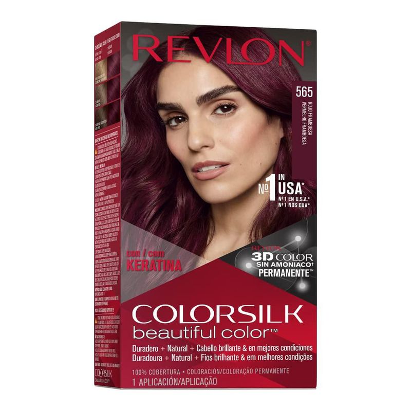Tinte para Cabello Revlon Colorsilk Beautiful Color Keratina 565 Rojo
