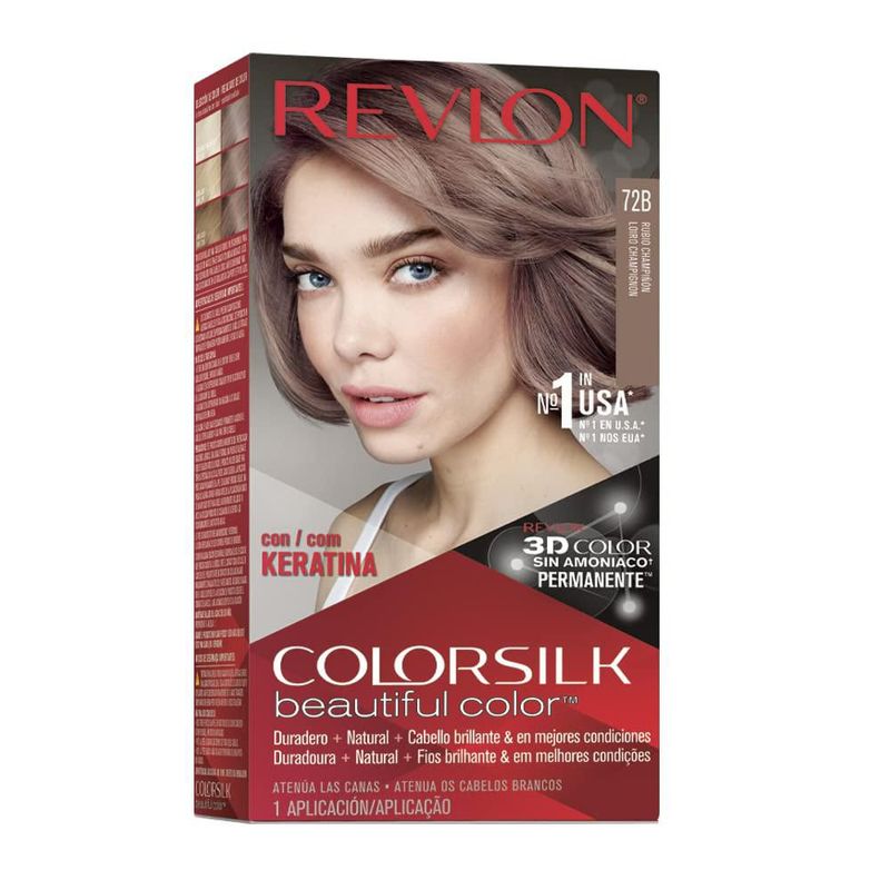 Tinte para Cabello Revlon Colorsilk Beautiful Color Keratina 072B