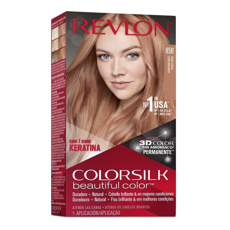 Tinte para Cabello Revlon Colorsilk Beautiful Color Keratina 085B