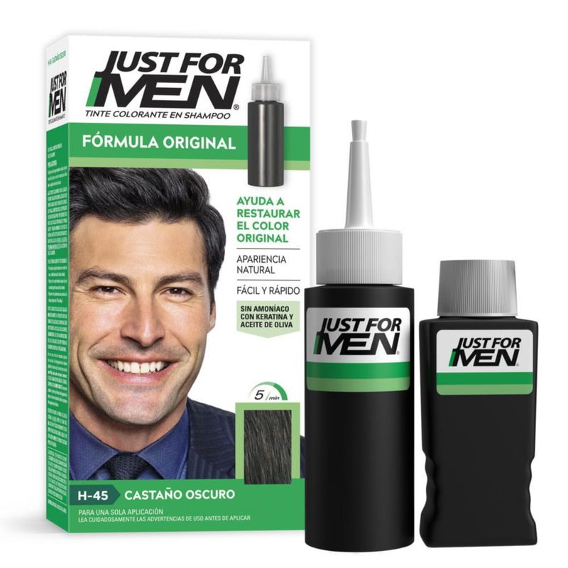 Just For Men Tinte colorante castaño oscuro H45 66ml