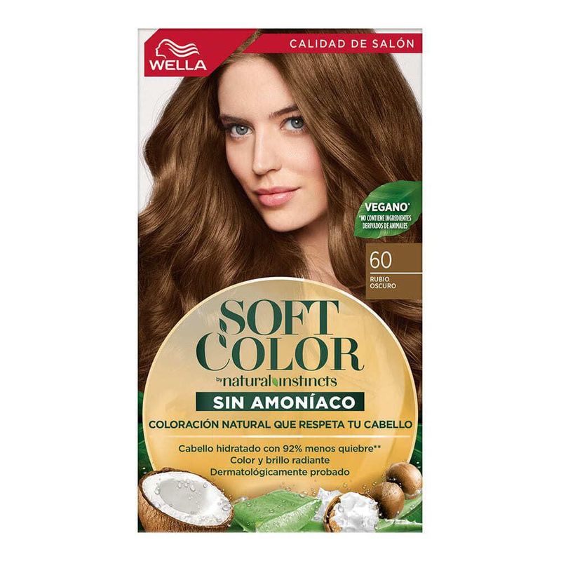 Soft Color Tinte Semi Permanente Rubio Oscuro 60ml