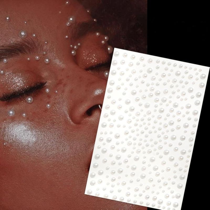 Gemas Faciales Yorqua Brillantes para la Cara