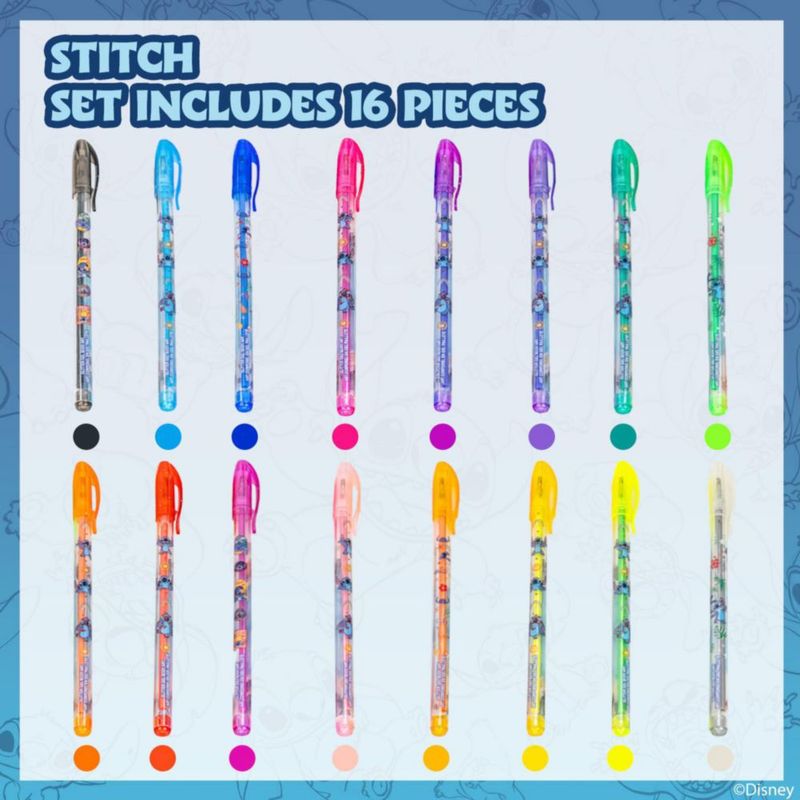 Stitch Set de Arte Corporal con Glitter 16 pzas para Niñas Townley