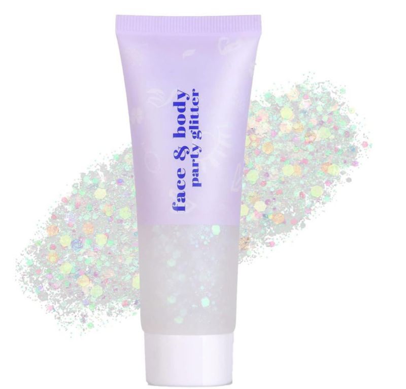 Purpurina Cara Gel Holarleo 30ml Brillo Corporal Maquillaje Halloween