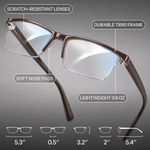 Gafas de Lectura Gaoye +075 Luz Azul 6 unidades TR90