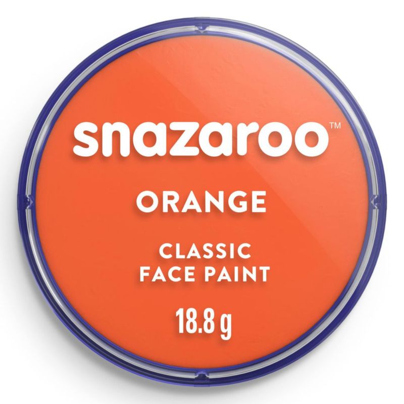Snazaroo Pintura Facial 18ml Anaranjado