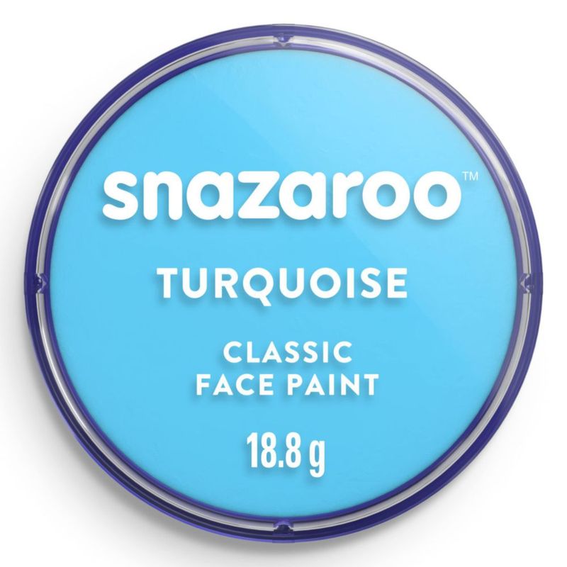 Snazaroo Classic Face Paint 18ml Turquoise
