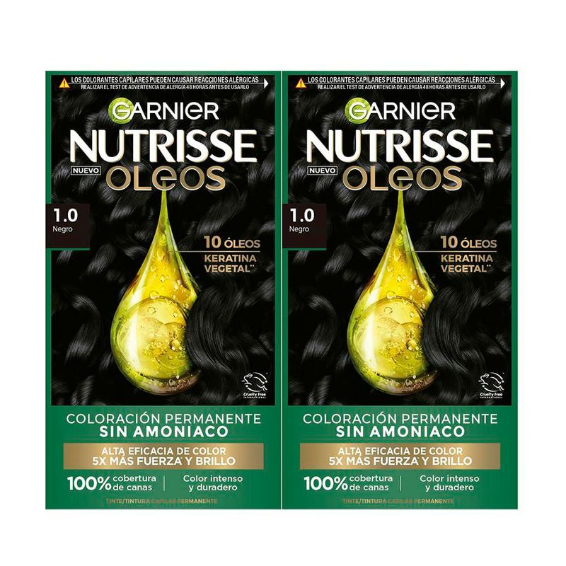 Garnier Kit Nutrisse Kit Oleos Negro 1 0 2 Pack