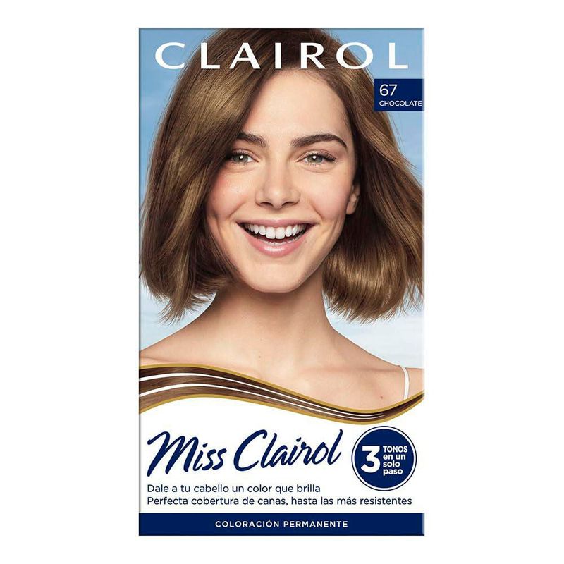 Miss Clairol Tinte Permanente 67 Chocolate Crema Color Natural