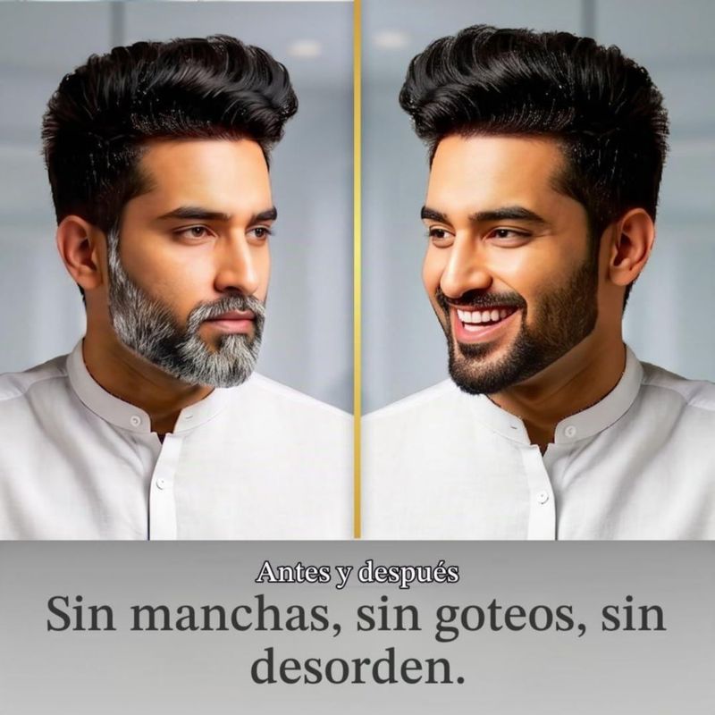 Bigen Tinte en Crema Para Barba y Bigote Men S Negro Intenso