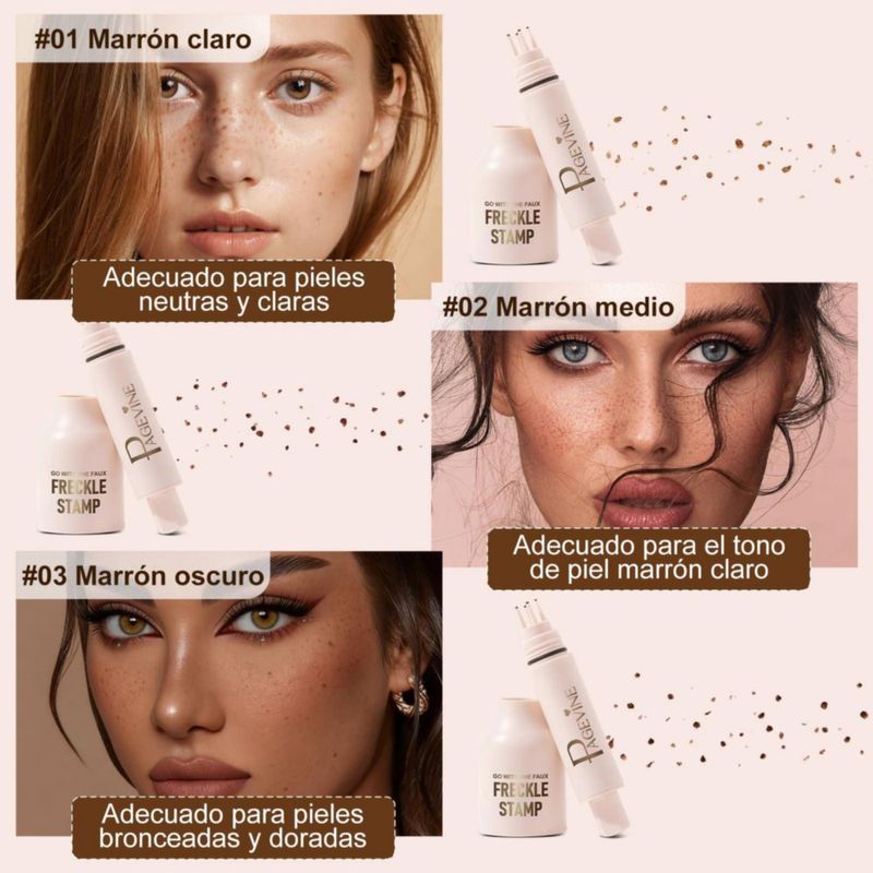 Lápiz Pecas PEURULAK Secado Rápido e Impermeable Color Oscuro