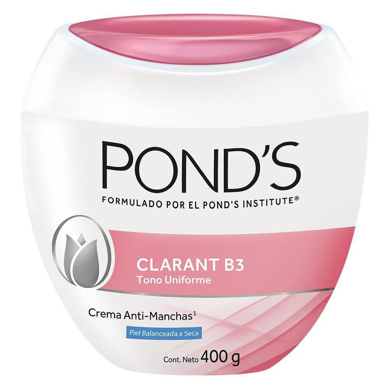Pond s Crema Facial Anti manchas Clarant B3 Piel Balanceada a Seca