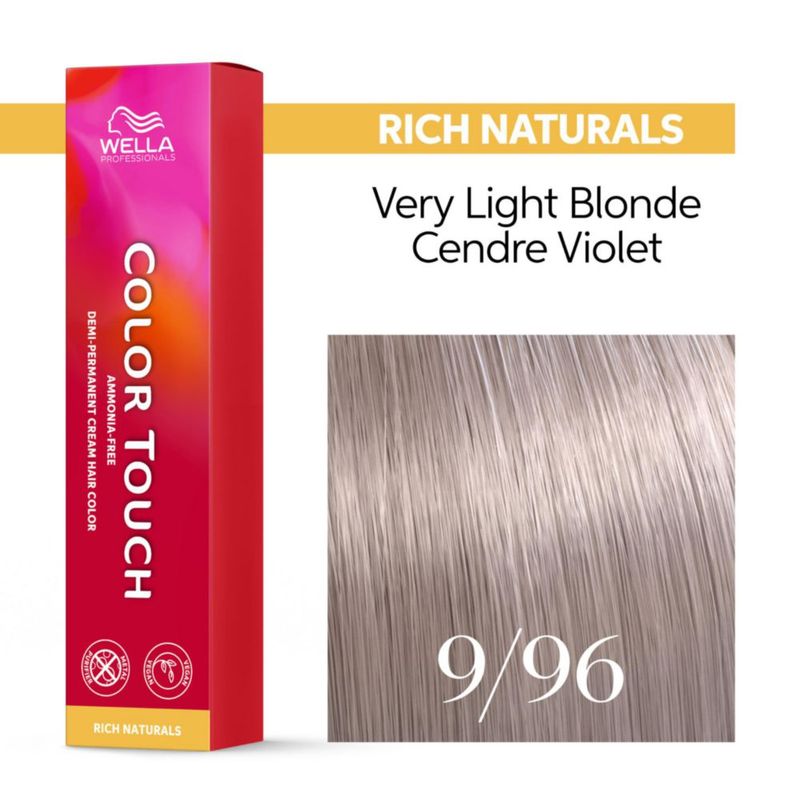 Wella Professionals Color Touch Tinte Demi Permanente Rubio sin
