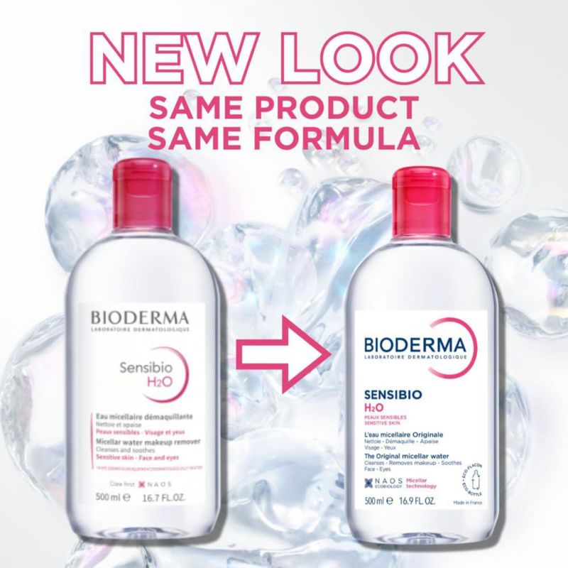 Bioderma Sensibio H2O Solución Micelar 500ml Piel Sensible Sin