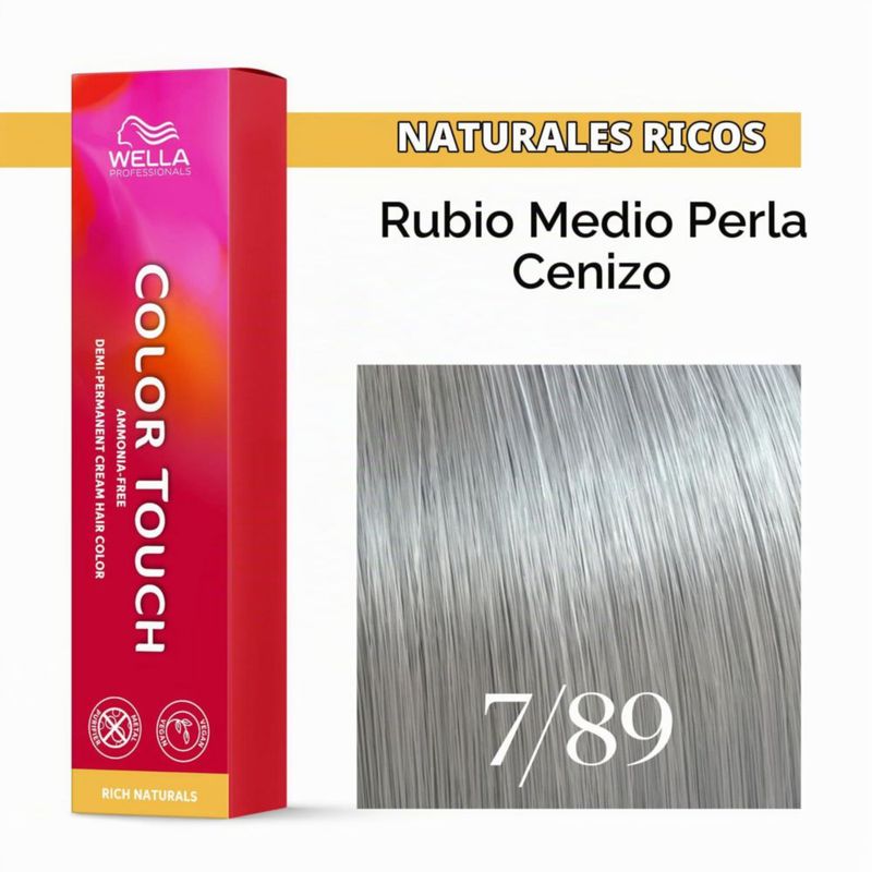 Wella Professionals Color Touch Tinte Demi Permanente Rubio 7 89