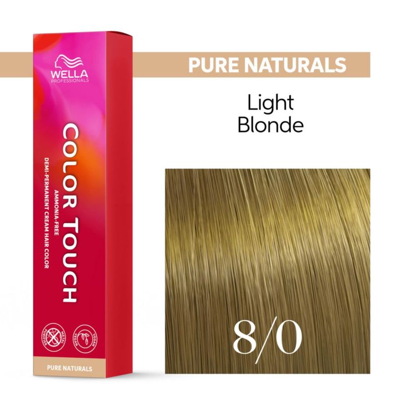 Wella Professionals Color Touch Tinte Demi Permanente Rubio 8 0