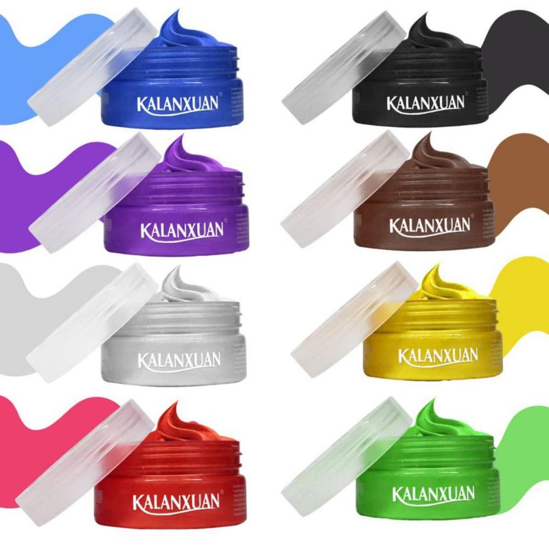 Cera Para Pintar Cabello Colores Diferentes No Permanente Kalaxuan