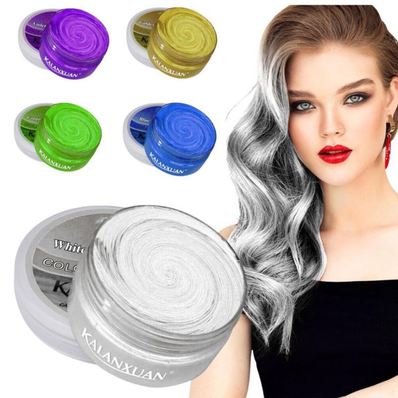Cera Para Pintar Cabello Colores Diferentes No Permanente Kalaxuan