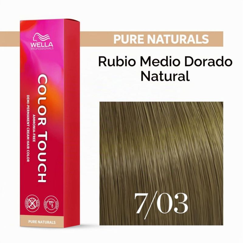 Wella Professionals Color Touch Tinte Demi Permanente Rubio 7 3